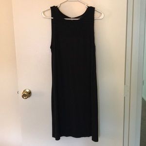 Ann taylor black tank dress